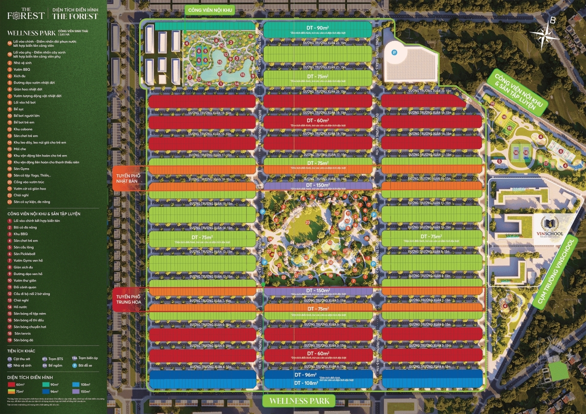 Phân khu The Forests