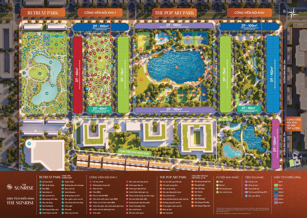 Phân khu The Sunrise s