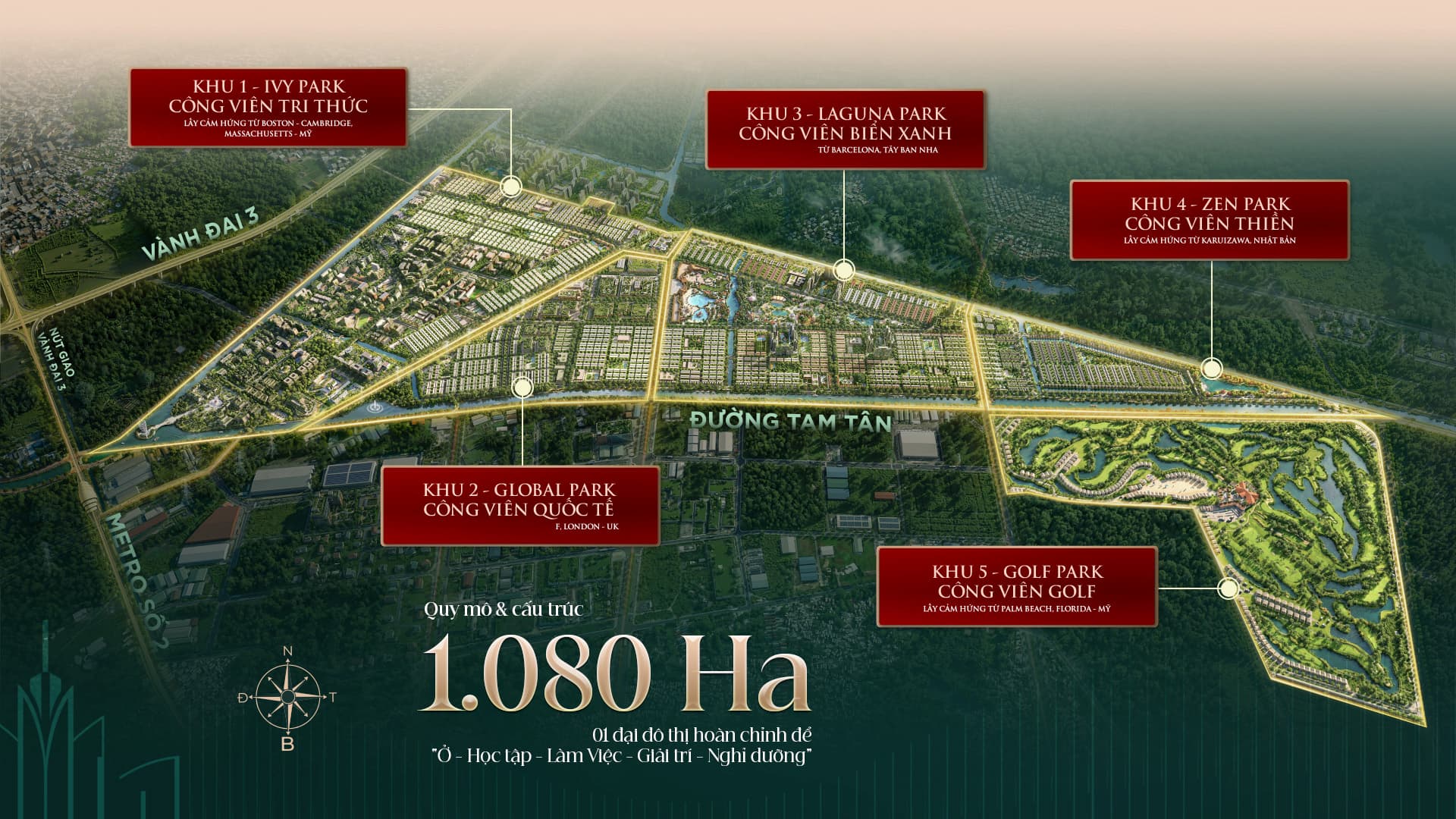 Mặt Bằng Tổng Quan Vinhomes Saigon Park