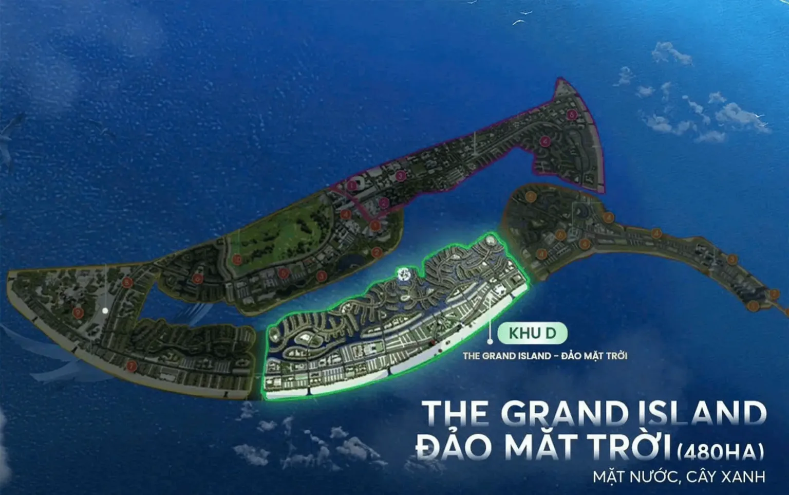 Phân khu D & E Vinhomes Green Paradise Cần Giờ