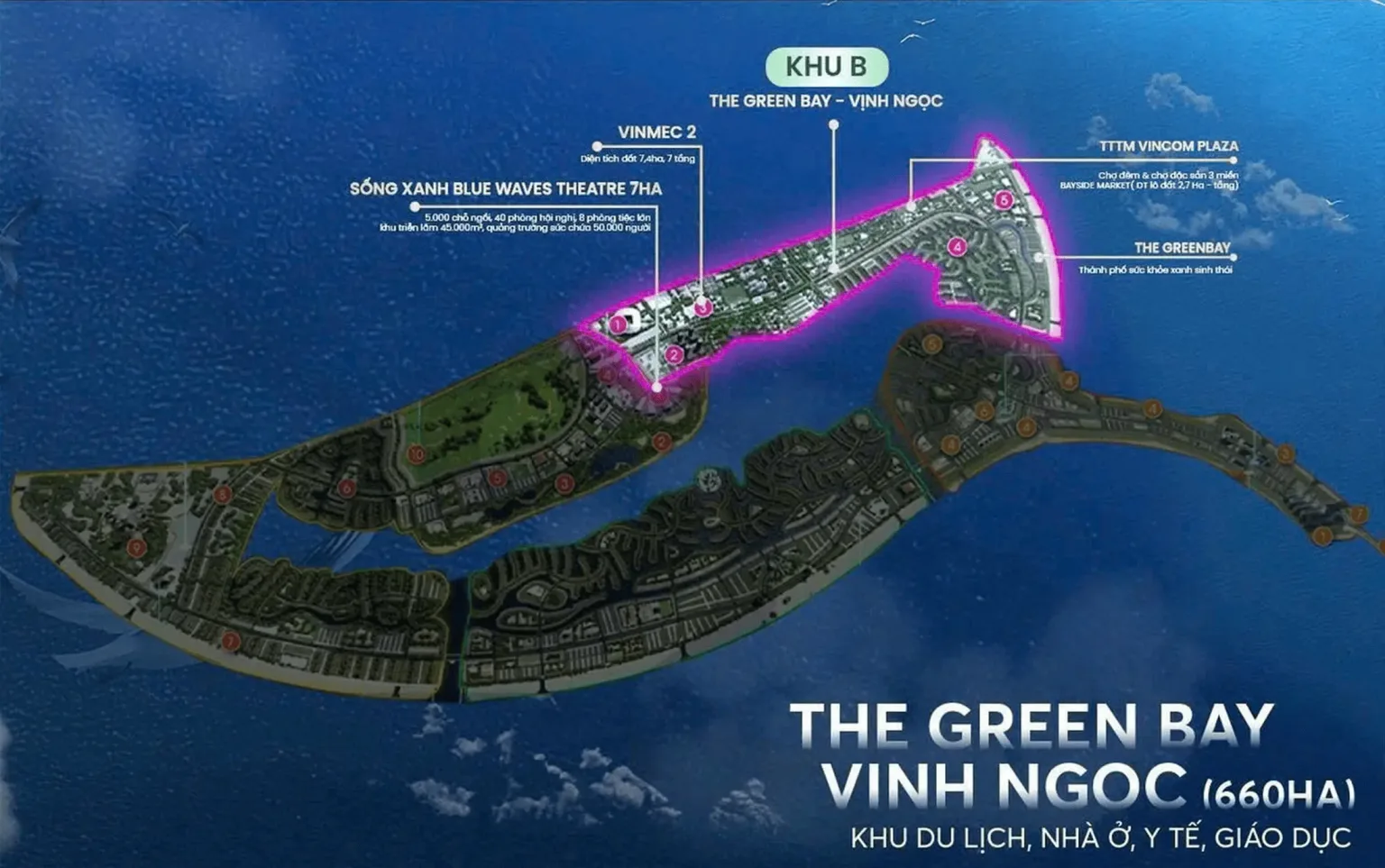 Phân khu B Vinhomes Green Paradise Cần Giờ