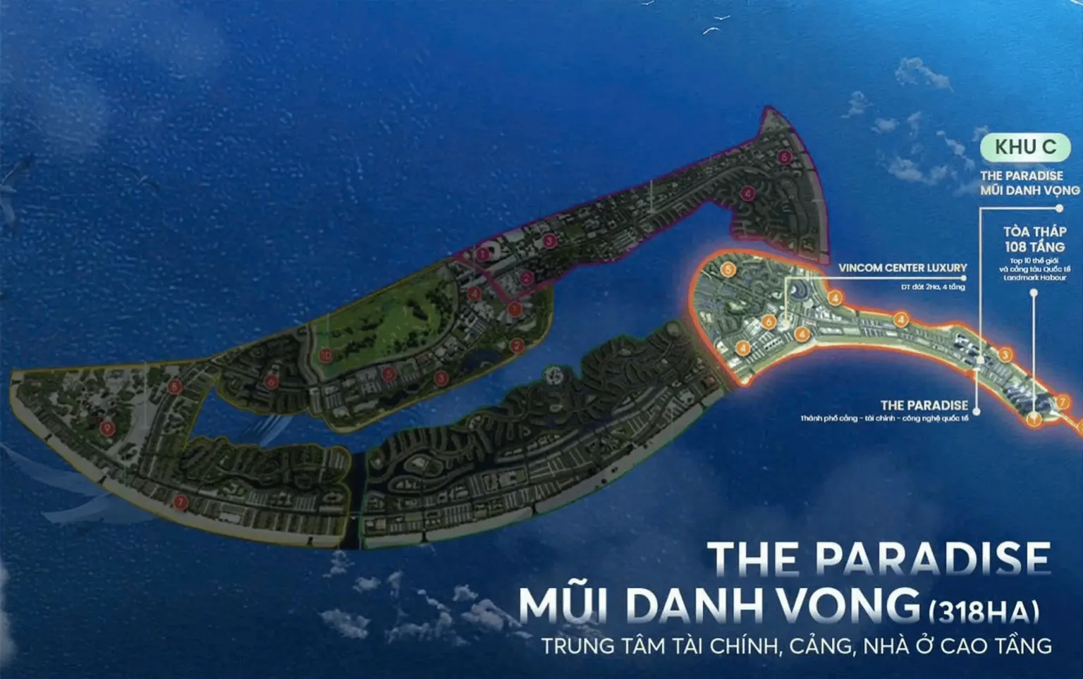 Phân khu C Vinhomes Green Paradise Cần Giờ